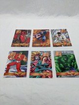 Lot Of (6) Marvel Overpower Annihilation Affair Cards 1, 3-7 - £18.67 GBP