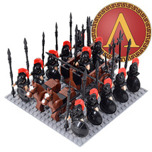 Roman Centurion Legion Spartans Knight Medieval War Chariot Army Bricks MOC Toys - £19.65 GBP