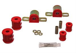 70-81 Firebird Trans Am Rear Sway Bar Bushing Kit 3/4&quot; 1-Bolt Link Bar RED - $43.40