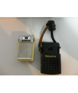 Vintage Monarch 6 Transistor Radio w Original Leather Case and Ear Phone... - $921.77 MXN