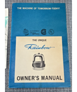 Vintage Vacuum Rexair Rainbow Model D Original Owner’s Manual Instructio... - £15.62 GBP