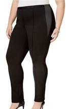 Alfani Womens Tummy Control Casual Leggings size 1X Color Black - $65.00