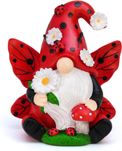 Mothers Day Gifts for Mom Her Women, Ladybug Gnomes Decorations Resin Ladybug Fi - £28.64 GBP