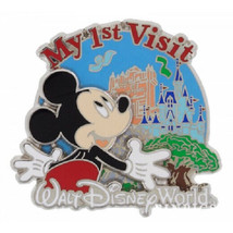 Disney Mickey Mouse Walt Disney World Castle My First Visit Tower of Terror pin - £9.30 GBP