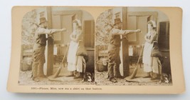 Antique Stereoview Stereoscope &quot;Please Miss, sew me a shirt on that button&quot; - £11.77 GBP