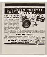 1952 Print Ad Black Hawk Garden Tractors Ohio Cultivator Co. Bellevue,OH - £6.20 GBP