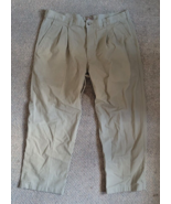 Men George Light Tan Dress/Casual Pants Size 38x30 - £11.34 GBP