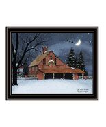 Trendy Decor 4U Night Before Christmas Black Framed Wall Art for Living Room, Be - $142.92
