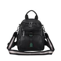 Genuine Leather BackpaWomen Shoulder Bags School Bags High Quality Back pack New - $78.01