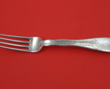 Lap Over Edge Acid Etched By Tiffany Sterling Dinner Fork w/ Wheat 8&quot; - $503.91