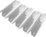 BBQ Heat Plates Tent Shield Stainless Steel 3/5 Pack for Jenn-air Nexgri... - £33.80 GBP