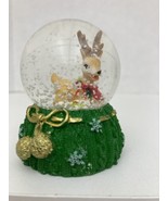 reindeer mini snow globe - £5.98 GBP