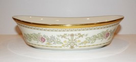 STUNNING LENOX CHINA CASTLE GARDEN 10&quot; OVAL VEGETABLE SERVING BOWL - £51.43 GBP