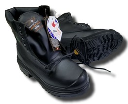 STC Men&#39;s METATECH Safety Work Boot. Black Size 5 - £52.07 GBP