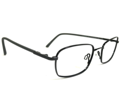 Marchon Eyeglasses Frames Flexon 652 BLACK CHROME SMOKE Gunmetal Gray 51-18-135 - £73.61 GBP