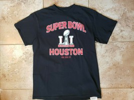 NFL Football Super Bowl LII Houston Women&#39;s Medium Tee Shirt T-Shirt 02.05.17 - £6.33 GBP