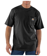 Carhartt Men&#39;s Loose Fit Heavyweight Short-Sleeve T-shirt- Black, Medium - $53.34 CAD