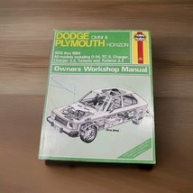 Haynes Dodge Omni &amp; Plymouth Horizon 1978-1990 Service Repair Manual  - $8.84