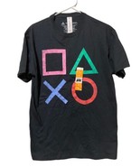 PlayStation - Men&#39;s M, Controller icon Button Graphic T-Shirt, Cotton, B... - $14.84