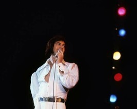 Engelbert Humperdinck 1960&#39;s in concert wearing white shirt 8x10 inch photo - $10.99