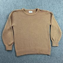 Old Navy Sweater Womens Medium Brown Tunic Length Knit Casual Crew Neck ... - $22.32 CAD