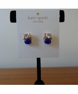 KATE SPADE NY SHINE ON DROP STUD EARRINGS BLUE/WHITE EARRINGS. NEW - $44.99