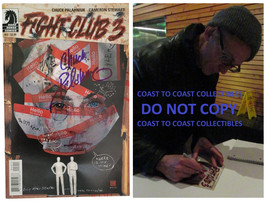 Chuck Palahniuk Signed Flight Club 3 #12 Comic Book COA Exact Proof Auto... - £117.15 GBP