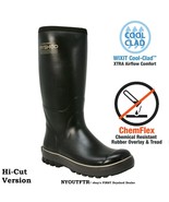 Dryshod Size 7-15 Mudslinger Hi Cut Premium Rubber Work Boot Brown MUD-M... - $139.95