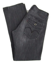 Levi&#39;s 514 Slim Fit Straight Leg Red Tab Gray Jeans Men&#39;s Waist 30&quot; X Le... - £17.36 GBP