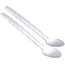 8&#39;&#39; Plastic Disposable Soda Spoons - £6.75 GBP+