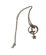 Avon Gold Tone Initial Charm Pendant Necklace &quot;L&quot; + Star Charm 24&quot; Chain... - $21.76 CAD