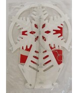 1980s Coca Cola White Foil Snowflake Christmas Hanging Decoration Store ... - $34.17 CAD