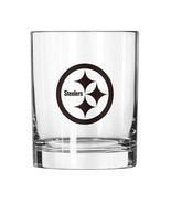 Pittsburgh Steelers 14 oz Gameday Lowball Whisky Rocks Glass - $33.95 CAD