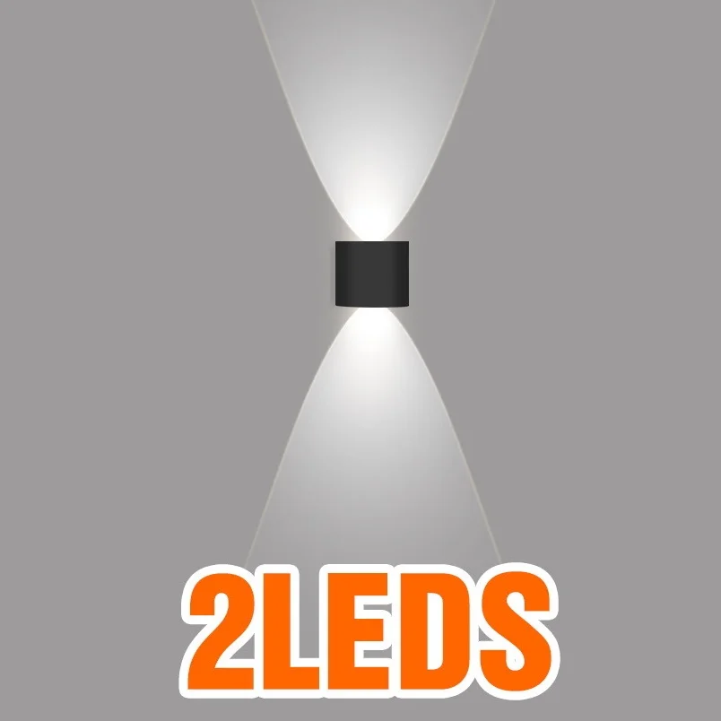 Waterproof Outdoor LED Wall Lamp for Yard Porch Lamp Garden LED Wall Lights Lumi - £147.89 GBP