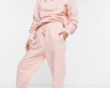 UVP 75 The North Face Unisex Oversized Essential NF0A5IIF Jogger Rosa L/XL - $55.23