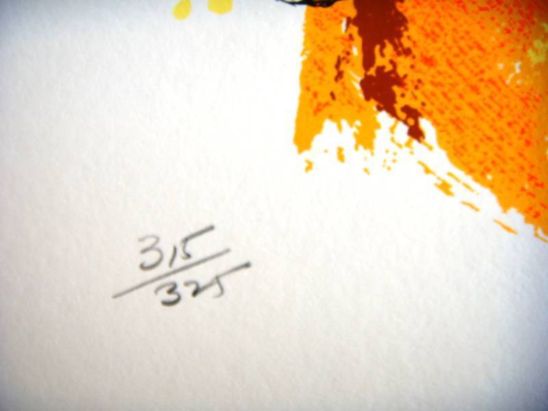 Harry Schaare "Basketball" Silkscreen sports art Item image 2