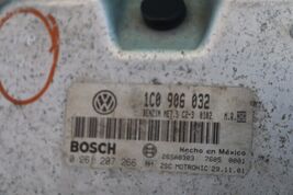 98-05 Volkswagen Beetle Turbo-S 1.8T 6spd Engine Computer ECU ECM 1C0906032 image 2
