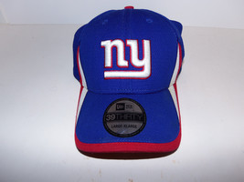 New York Giants New Era 39Thirty Established Collection Flex Fit L/XL Hat Cap - £23.84 GBP