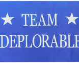 Trump 2024 Team Deplorable Premium Quality 100D Poly Nylon 3X5 Flag Banner - £15.73 GBP