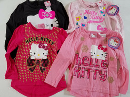 Hello Kitty  Toddler Girls  Various Long Sleeve Top Size 2T 3T  4T NWT  - £8.70 GBP