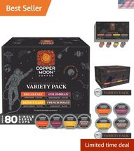 Single Serve Coffee Pods For Keurig K-Cup Brewers, Light Medium &amp; Dark R... - $45.74