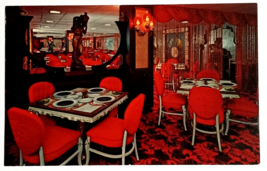 Inside Astrodome Club Baseball Dining Area Houston Texas TX UNP Postcard 1965 - $7.99