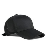 Black Breathable Baseball Cap - $35.62 CAD