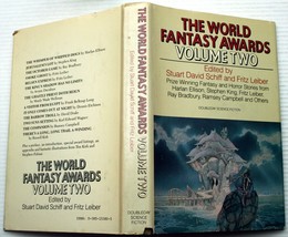 Vntg 1980 Sd Schiff Hcdj Fefp The World Fantasy Awards V 2 King~Lieber~Bradbury - £10.03 GBP