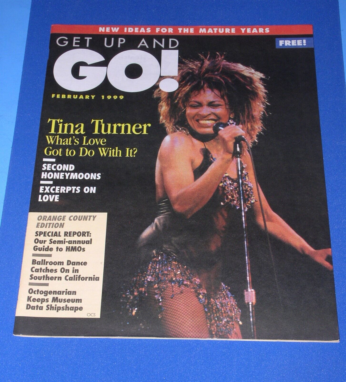 Tina Turner Get Up And Go! Magazine Vintage 1999 What&#39;s Love Got To Do W... - $39.99