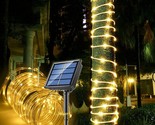 Solar Rope Light Waterproof Ip65 39Ft 100Leds Outdoor Led For Party Gard... - $24.99
