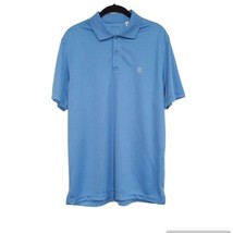 IZOD Mens Polo Shirt Size Medium Light Blue  Short Sleeve M Perfect Condition  - £9.48 GBP