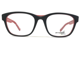 Arnette SELECTOR 7081 1135 Eyeglasses Frames Black Red Square Full Rim 52-19-140 - £21.78 GBP