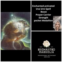 Potent activated Uva Ursi Spell Boost Prayer Carrier Strength pocket Med... - $12.30
