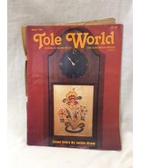 vintage Tole World Magazine Patterns fine art decorative Painting August... - £7.85 GBP